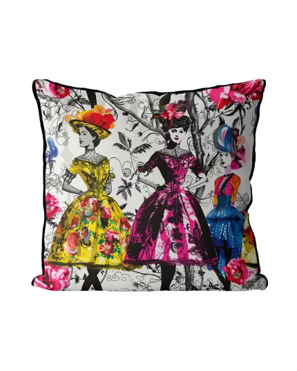 Eclectic Cushion Throw Pillow Cover: Style Sirens  Divine Femme