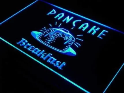 Pancake Breakfast LED Light Sign