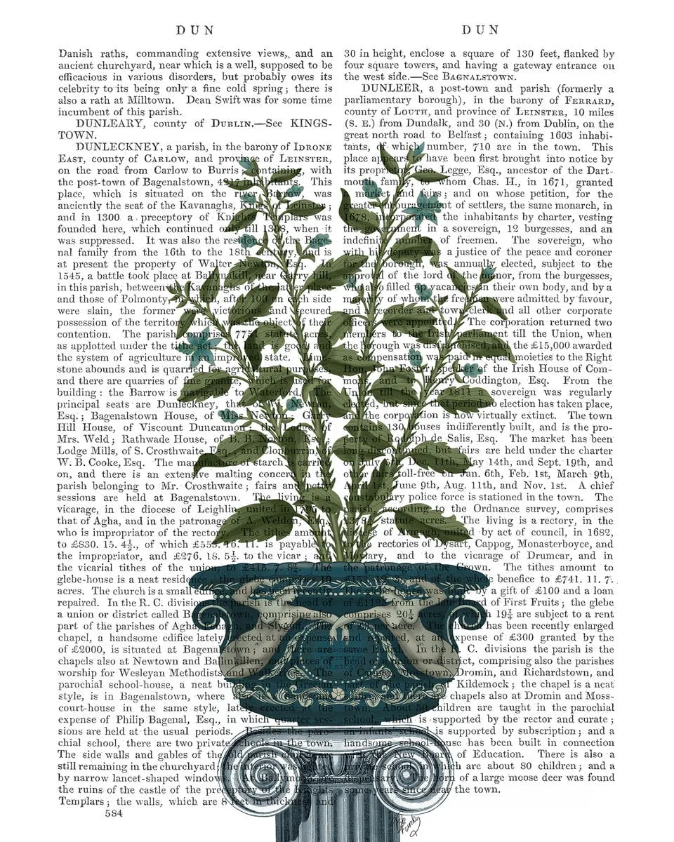 5uClasssical-Botanicals-6-Book-Print-Art-Print-Wall-Art