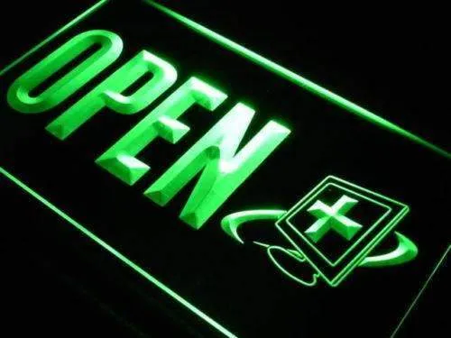 5uComputer-Repair-Open-LED-Light-Sign