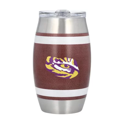 15oz LSU Tigers Football Tumbler