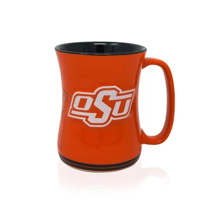 16oz Oklahoma State Cowboys Sculpted Barista Mug