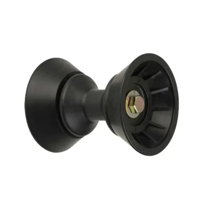 3" Bow Bell Roller Assembly - Black TPR
