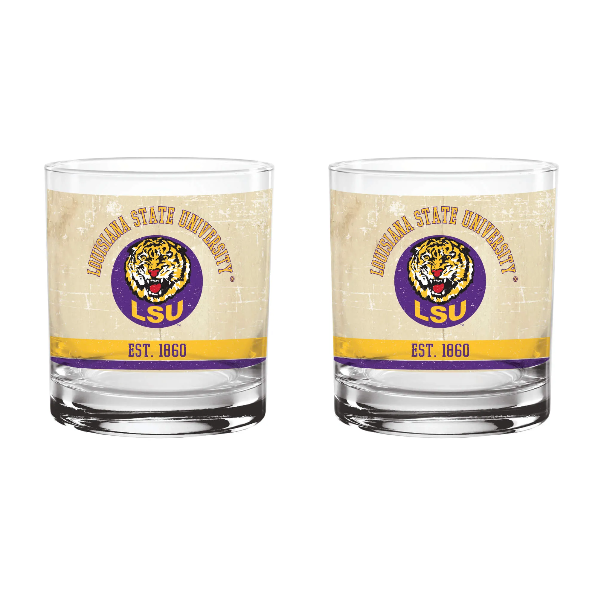 5vLSU-Set-of-2-College-Vault-Tan-Retro-14oz-Rocks-Glasses