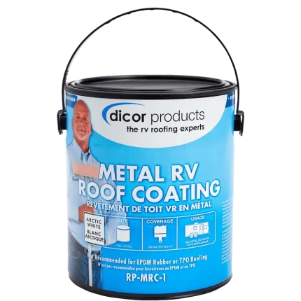 Dicor Corp. RP-MRC-1 Metal Roof Coating, White - 1 Gallon