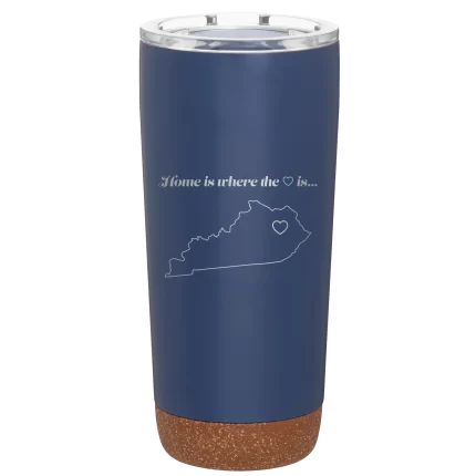 Personalized Kentucky Heart 20 oz Tumbler - Constellation