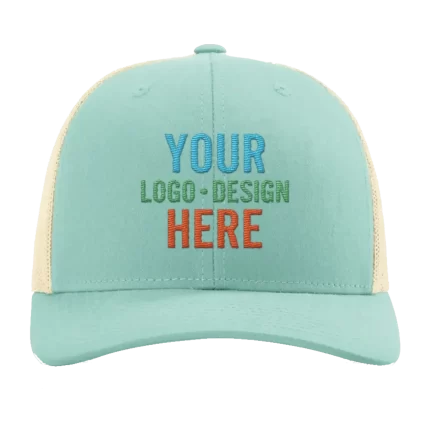 Embroidered Richardson 115 Low Pro Trucker Hat - Aruba