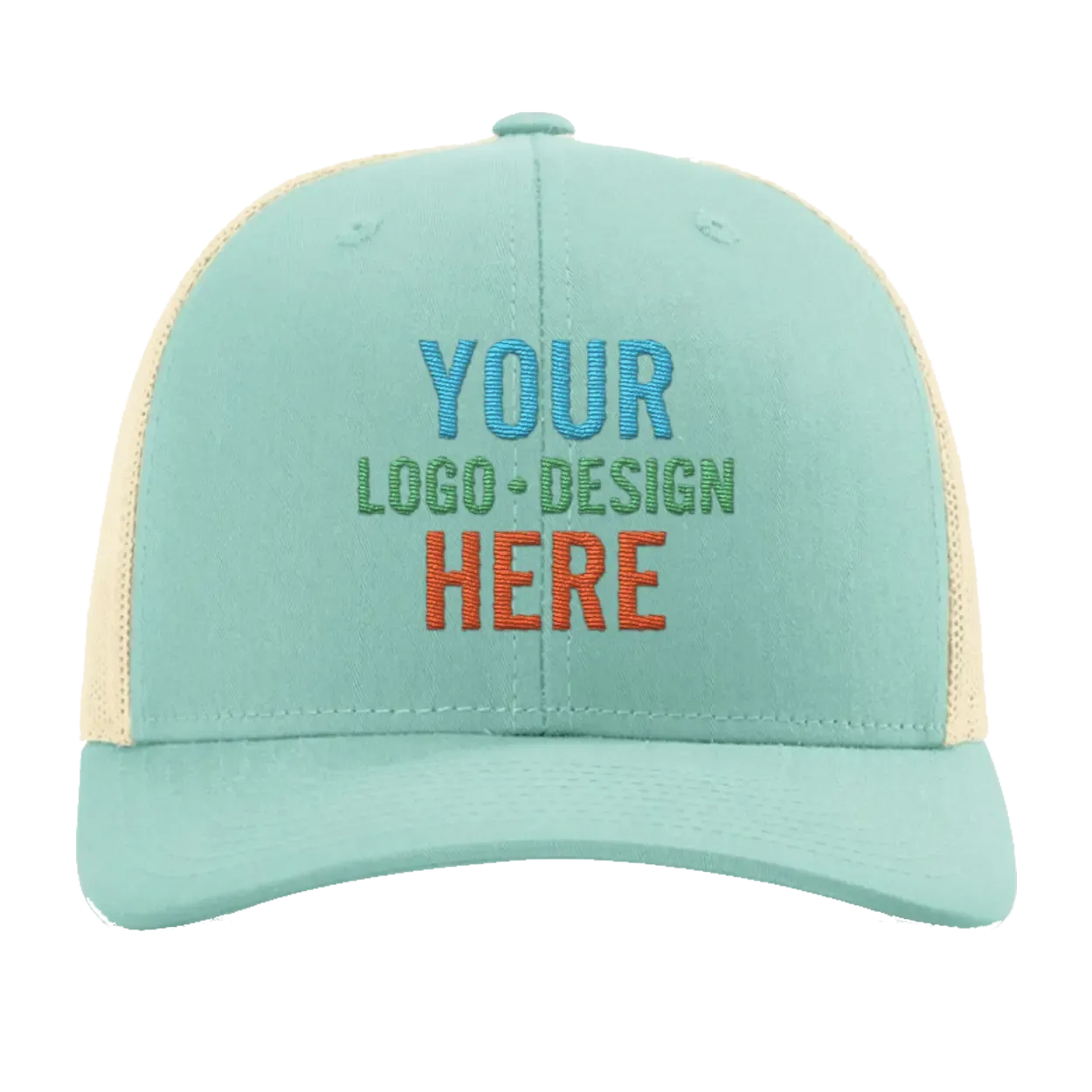 6cEmbroidered-Richardson-115-Low-Pro-Trucker-Hat-Aruba