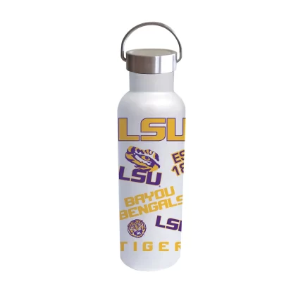 LSU Tigers 26oz Stainless Steel Medley Voda Bottle