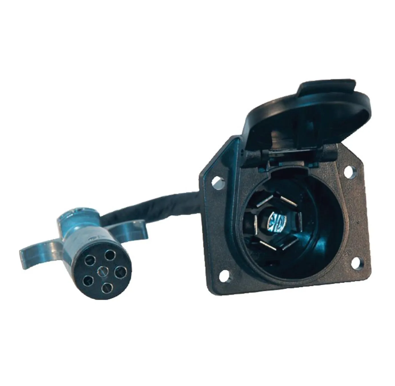 6eHUSKY-TOWING-6-Pole-Round-To-7-RV-Blade-Flexible-Wire-30693