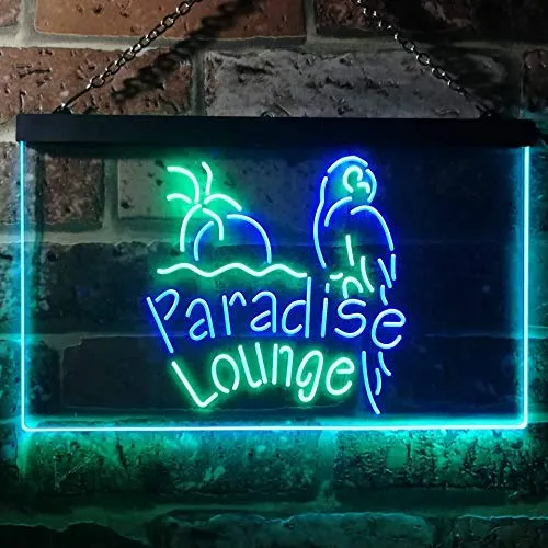 6eParrot-Paradise-Lounge-Bar-LED-Light-Sign