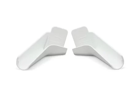 B&B Molders 94173 RV Gutter Spout Extended Long - Polar White