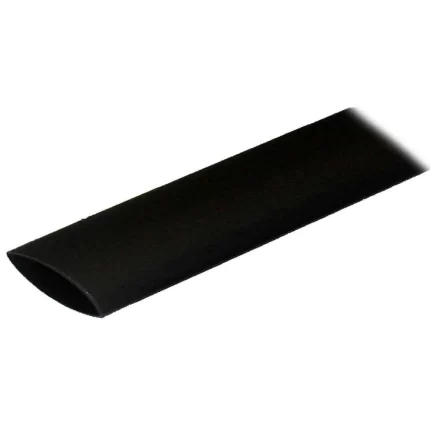 Adhesive Lined Heat Shrink Tubing (ALT) - 1" x 48" - 1-Pack - Black
