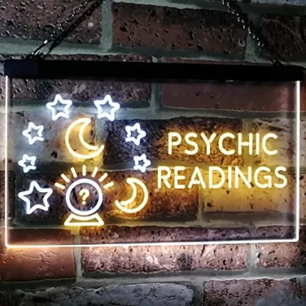 Crystal Ball Psychic Readings LED Light Sign