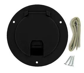 Hatch Electric Large Round Black