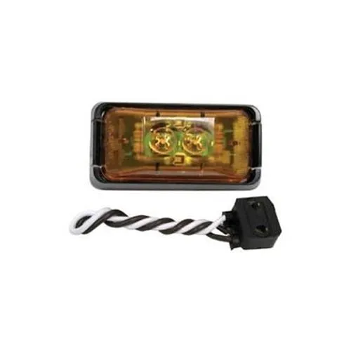6hPiranha-153-LED-Clearance-Light-Amber-Kit
