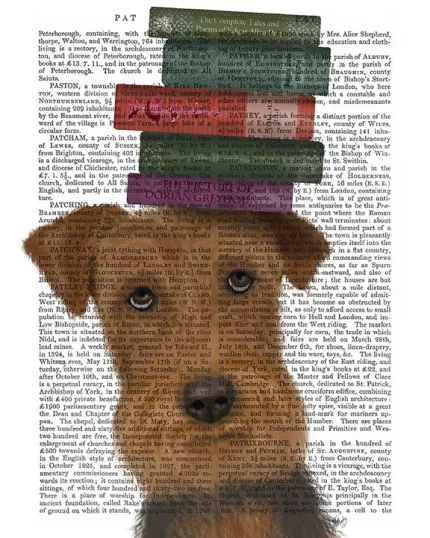 Airedale and Books Dog Book Print, Art Print, Wall Art