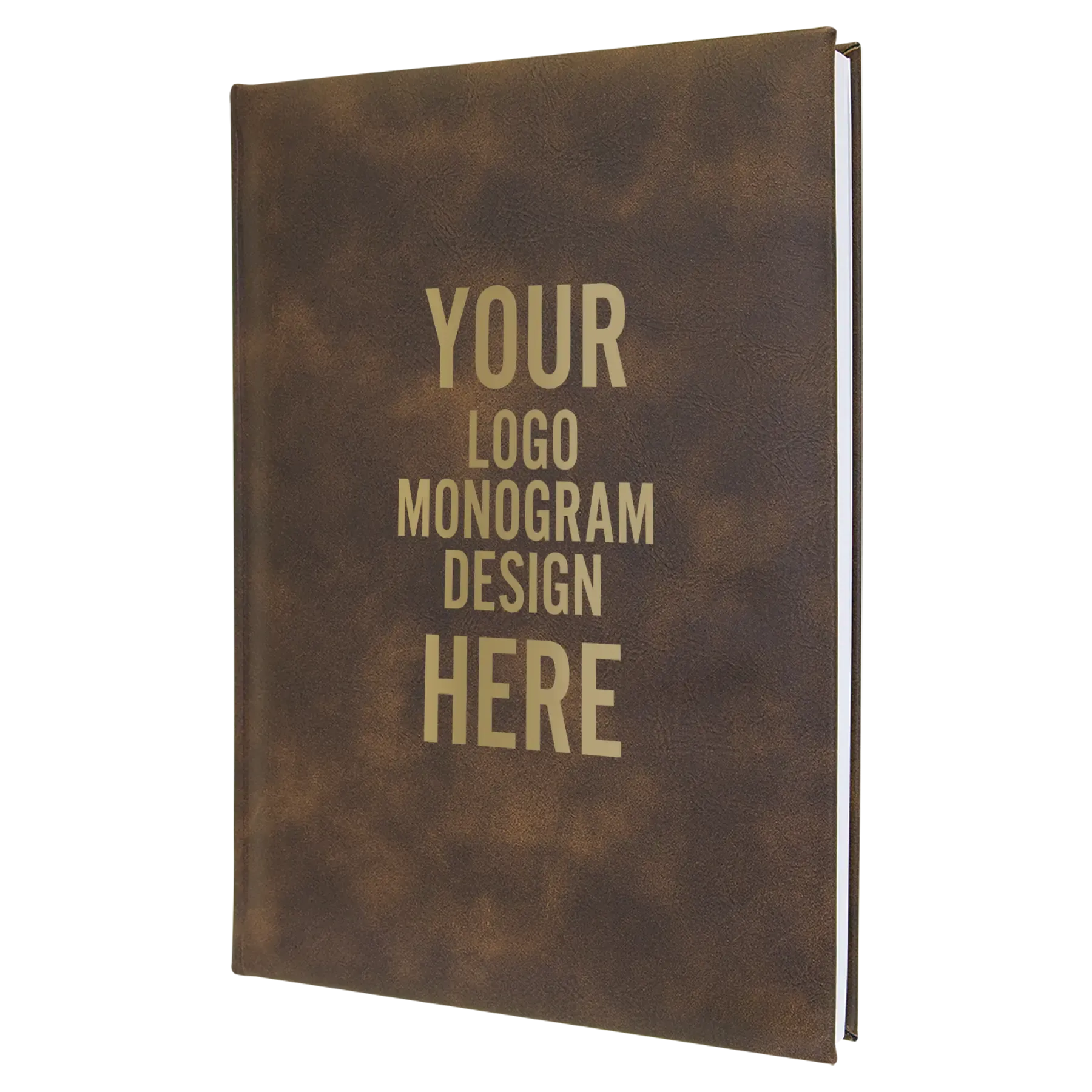 6kPersonalized-Leatherette-Sketch-Book-7-x-975-Blank-Pages-Rustic