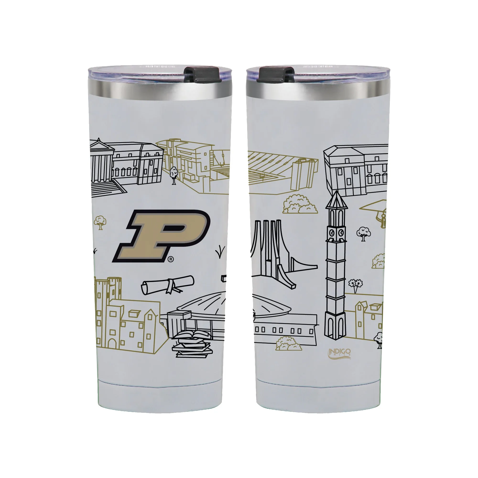 6kPurdue-Boilermakers-24oz-Campus-Line-Art-Tumbler