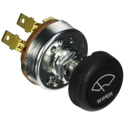 Electric Windshield Wiper Switch 3-Position - 12V/24V - 4-Blade