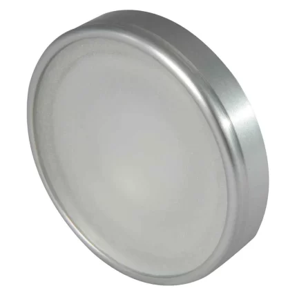 Halo - Flush Mount Down Light - Brushed Finish - 2-Color White/Blue Dimming