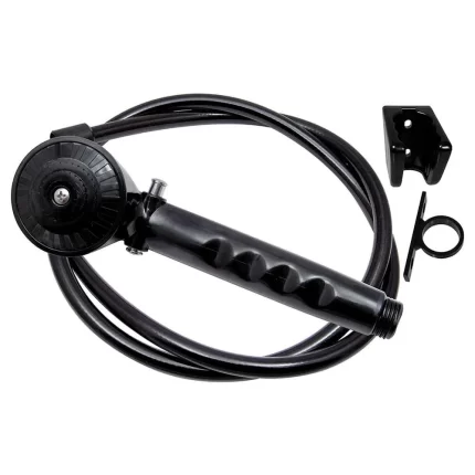 Hand Held Shower Kit Black 60" Vinyl