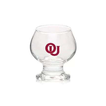 Oklahoma Sooners 7oz Balloon Glass