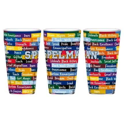 Spelman Jaguars 16oz BHM Pint Glasses | Set of 2