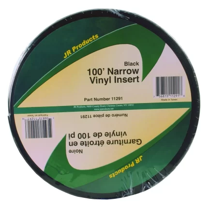 100' Narrow Vinyl Insert - Black