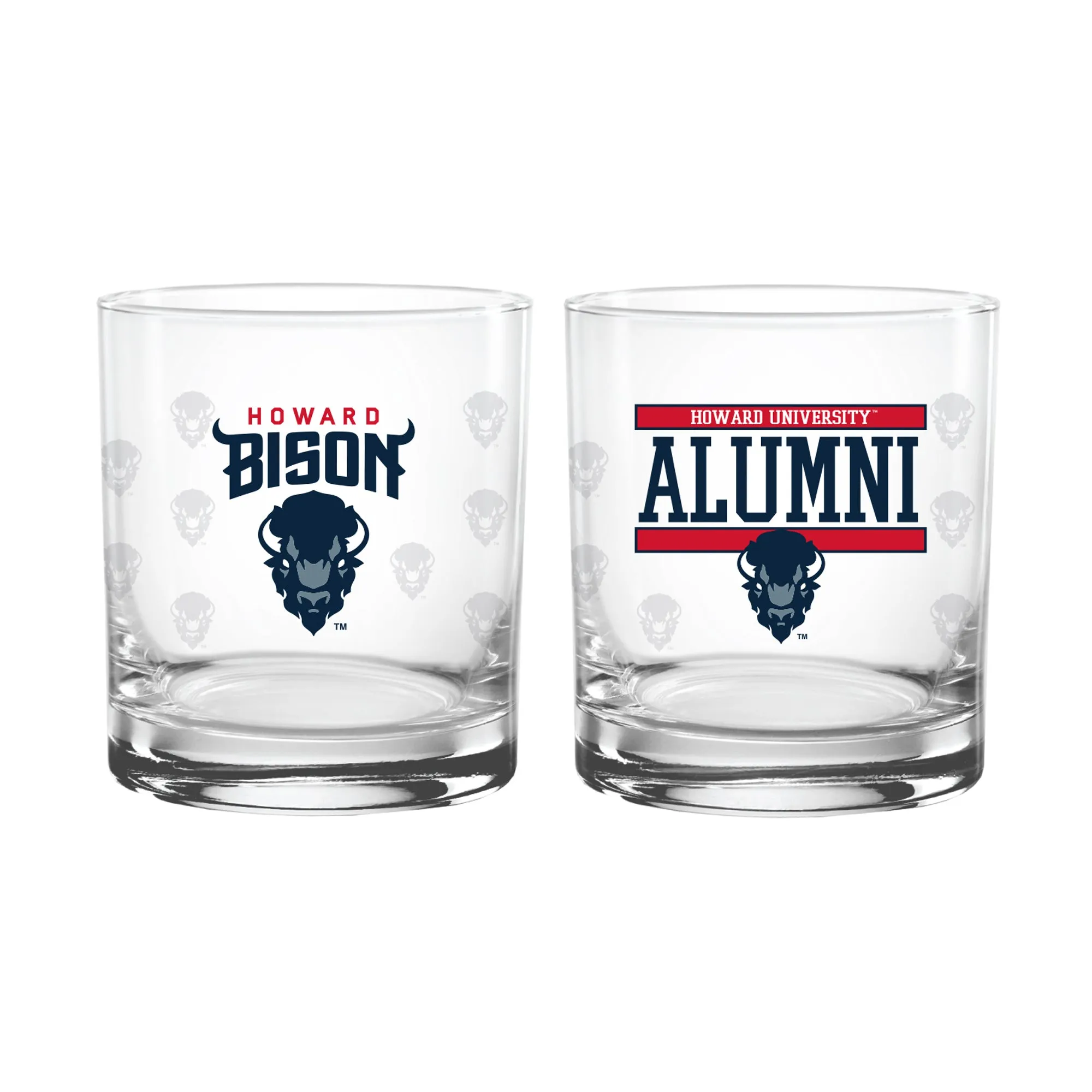 6nSet-of-2-Howard-Bisons-14oz-XD-Alumni-Rocks-Glasses