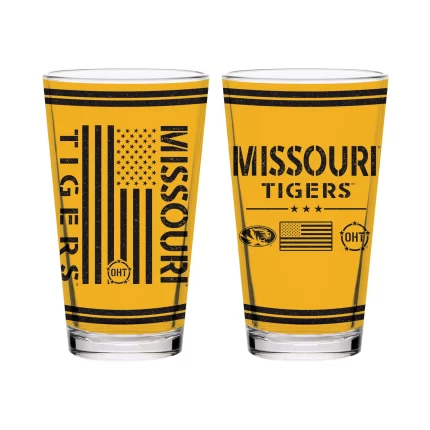 16oz Missouri Tigers OHT TC FW Flag Pint