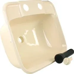 Molded Lavatory Sink Parchment