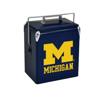 18qt Michigan Woverines Vintage Party Cooler Party Cooler