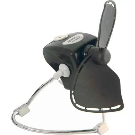 Chinook 707 120V AC 2-Speed 7" Fan - Black