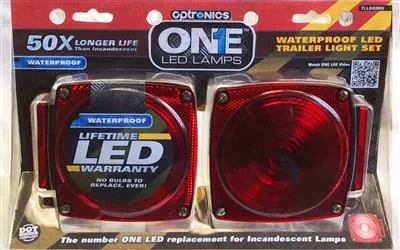 Optronics TLL008RK One LED Combination Trailer Tail Light, Red