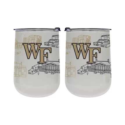Wake Forest Demon Deacons 18oz Campus Line Art Tumbler