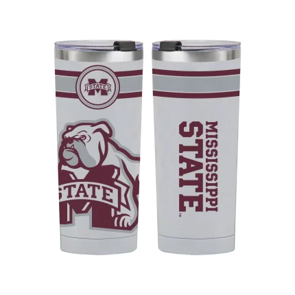Mississippi State Bulldogs 24oz Classic Stainless Steel Tumbler