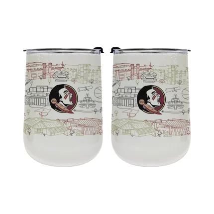 Florida State Seminoles 18oz Campus Line Art Tumbler