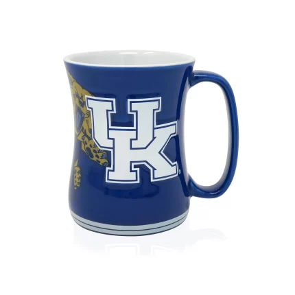 16oz Kentucky Wildcats Sculpted Barista Mug