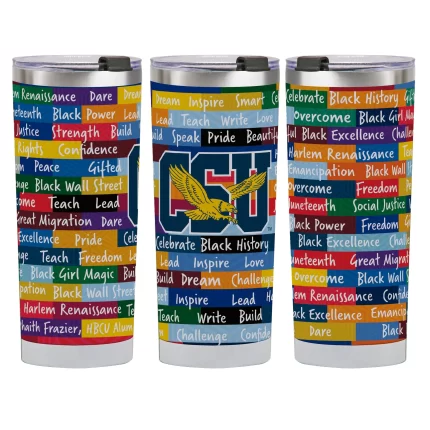 24oz Coppin State Eagles BHM Tumbler