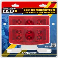 Optronics RVSTL20K Stop/ Turn/ Tail Trailer Light, Non Submersible, LED