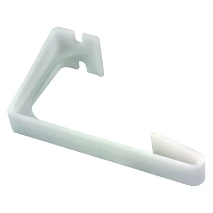 JR Products 81485 Window Curtain Retainer - L Shape - Set of 2