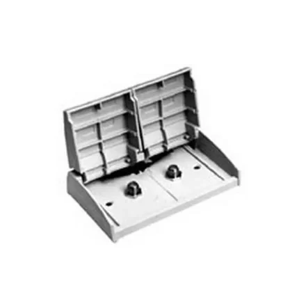 Dual Outdoor TV Receptacle Ivory