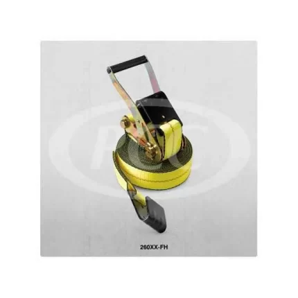 2"X27'Ratchet Strap w/Flathook