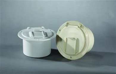 Low Profile Hatch Round Polar White