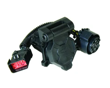 HUSKY TOWING OEM Style 7 Way Blade With Quick Install Connector With 180 Deg Reinforced Lid 30406