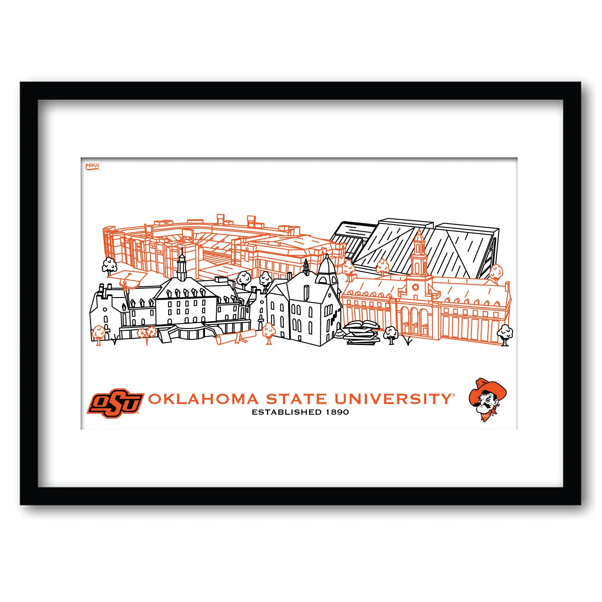 7aOklahoma-State-Cowboys-Framed-Campus-Line-Wall-Art-11-x-14-