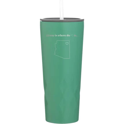 Personalized Arizona Heart 20.9 oz Tumbler - Forage