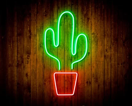 Cactus Flex Silicone LED Sign (Neon-Style, LED Technology)