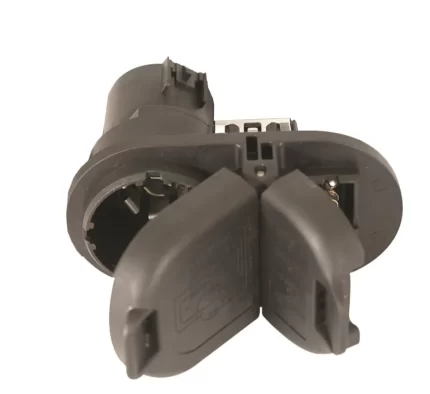 HUSKY TOWING 4 Way Flat  7 Way Rnd Utilizes OEM Connectors Mounting Bracket Bulk 33072